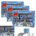 Advent Calendar 2024 Christmas Puzzles for Adults 1008 Pieces