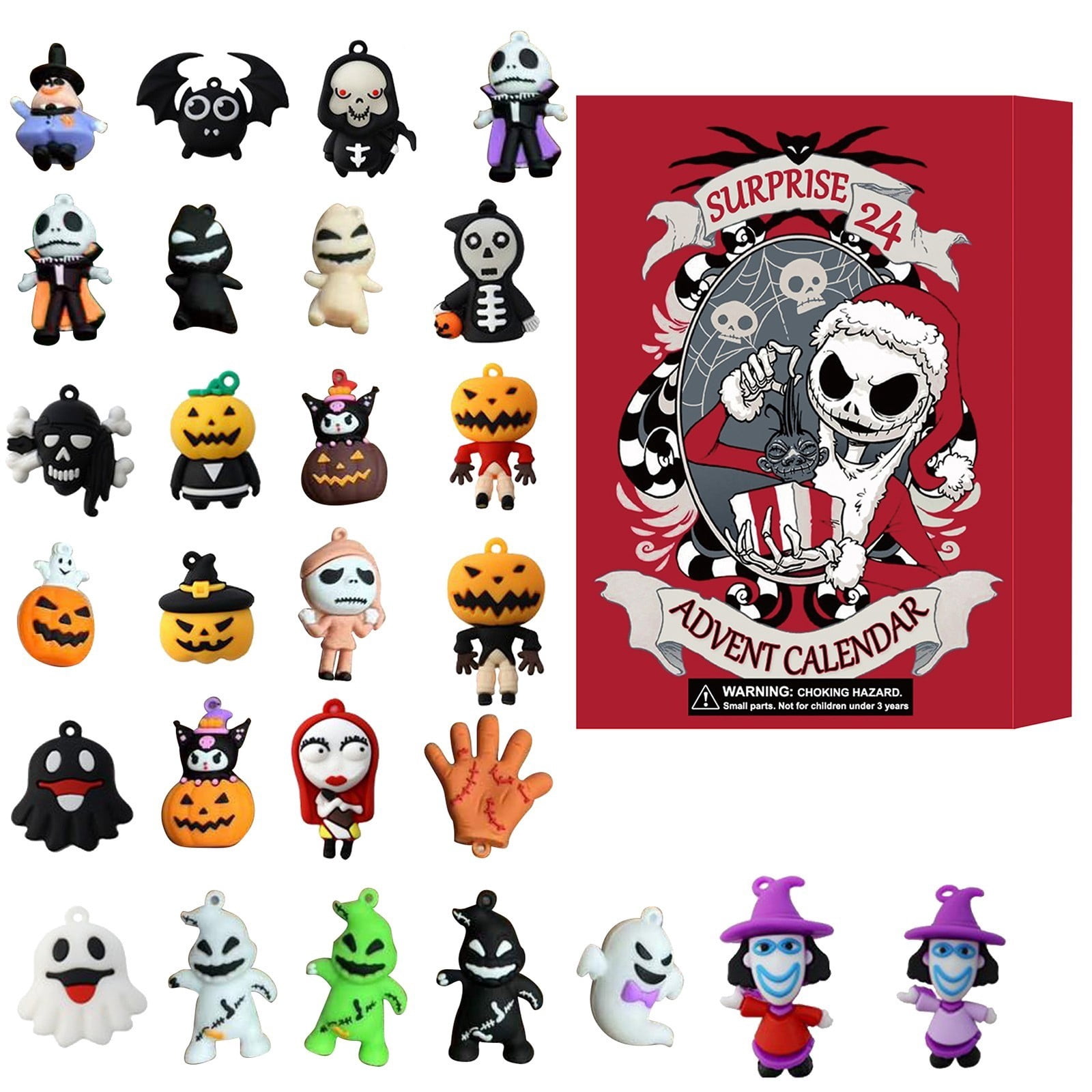 Advent Calendar 2024 Halloween 24-Day Countdown Calendar for Kids and ...
