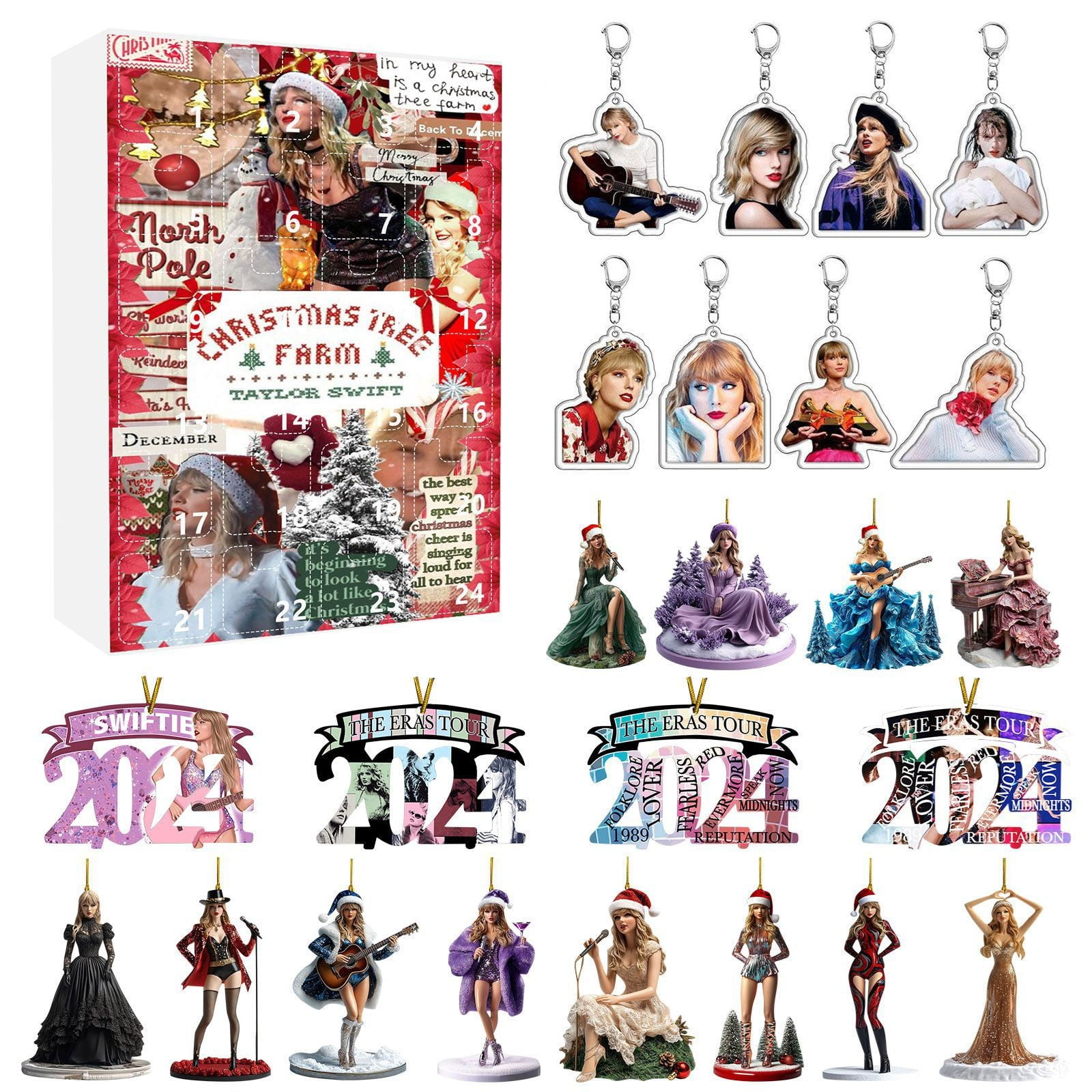 Advent Calendar 2024 for Kids 24 Days Christmas Countdown Calendar