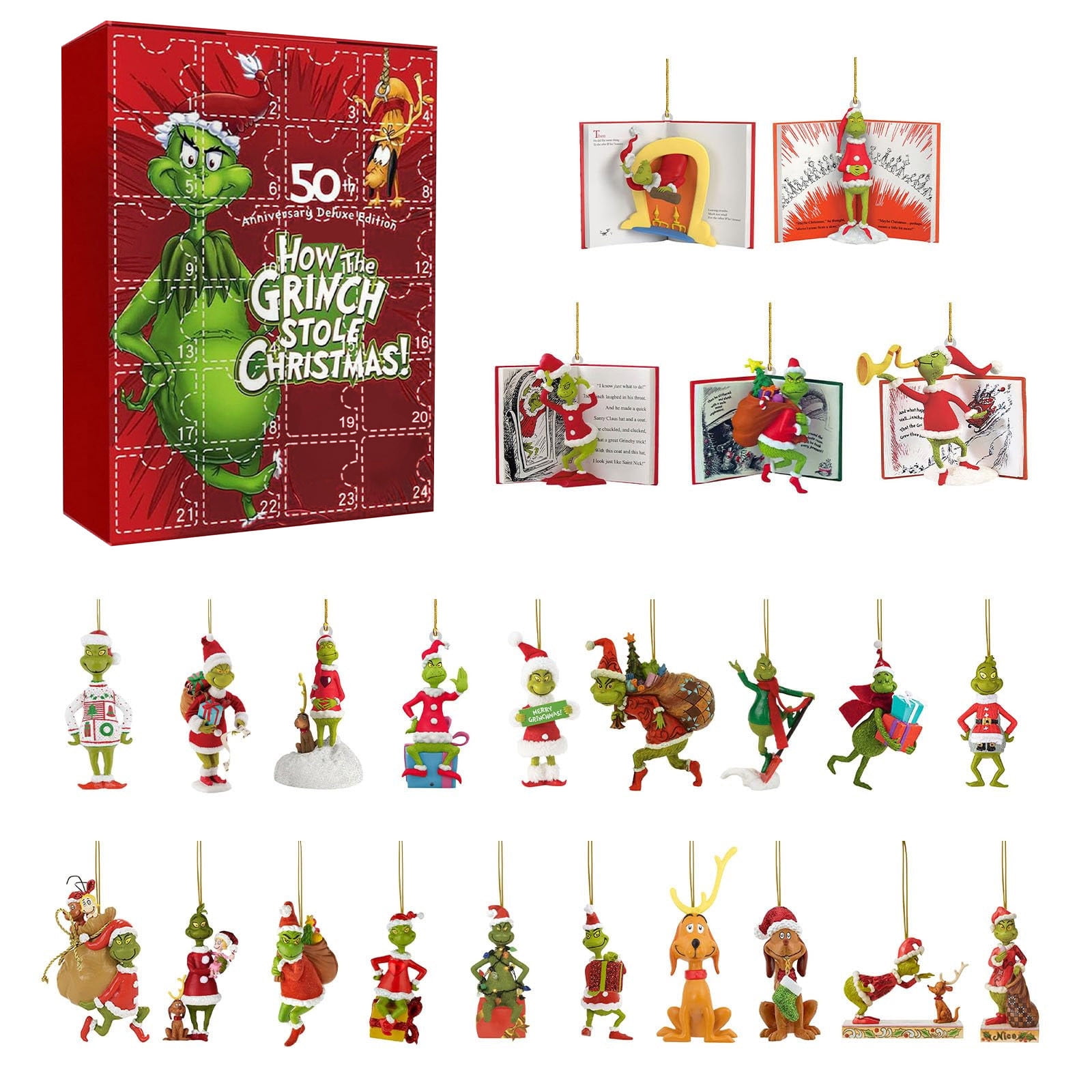 Advent Calendar 2024 Kids, 24 Days Christmas Countdown Calendar 2024