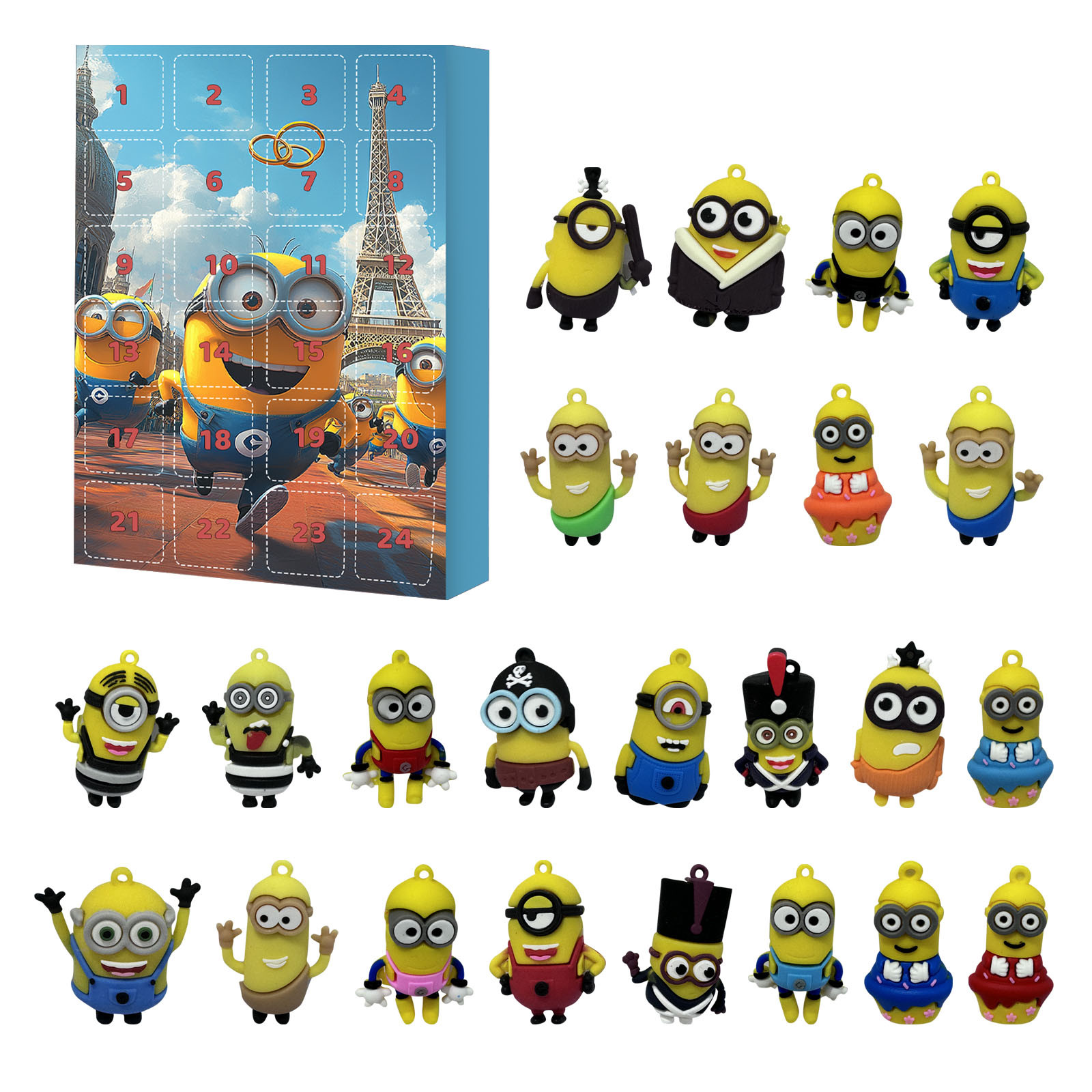 Advent Calendar 2024 Kids Christmas 24 Days Countdown Calendar with