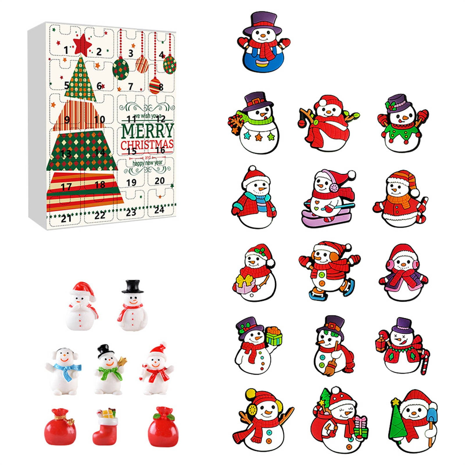 Advent Calendar 2024,Magical Christmas Countdown 24 Days Of Adorable