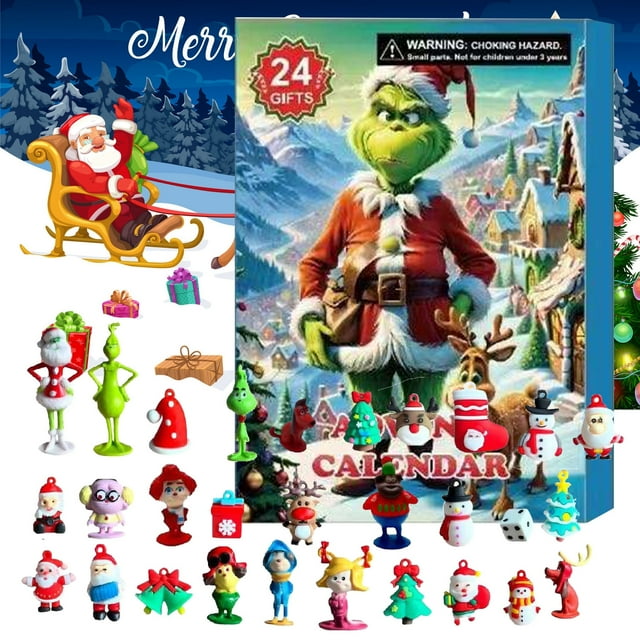 🎅 Advent Calendar 2024 Promotion 2024 New Merry Christmas Halloween