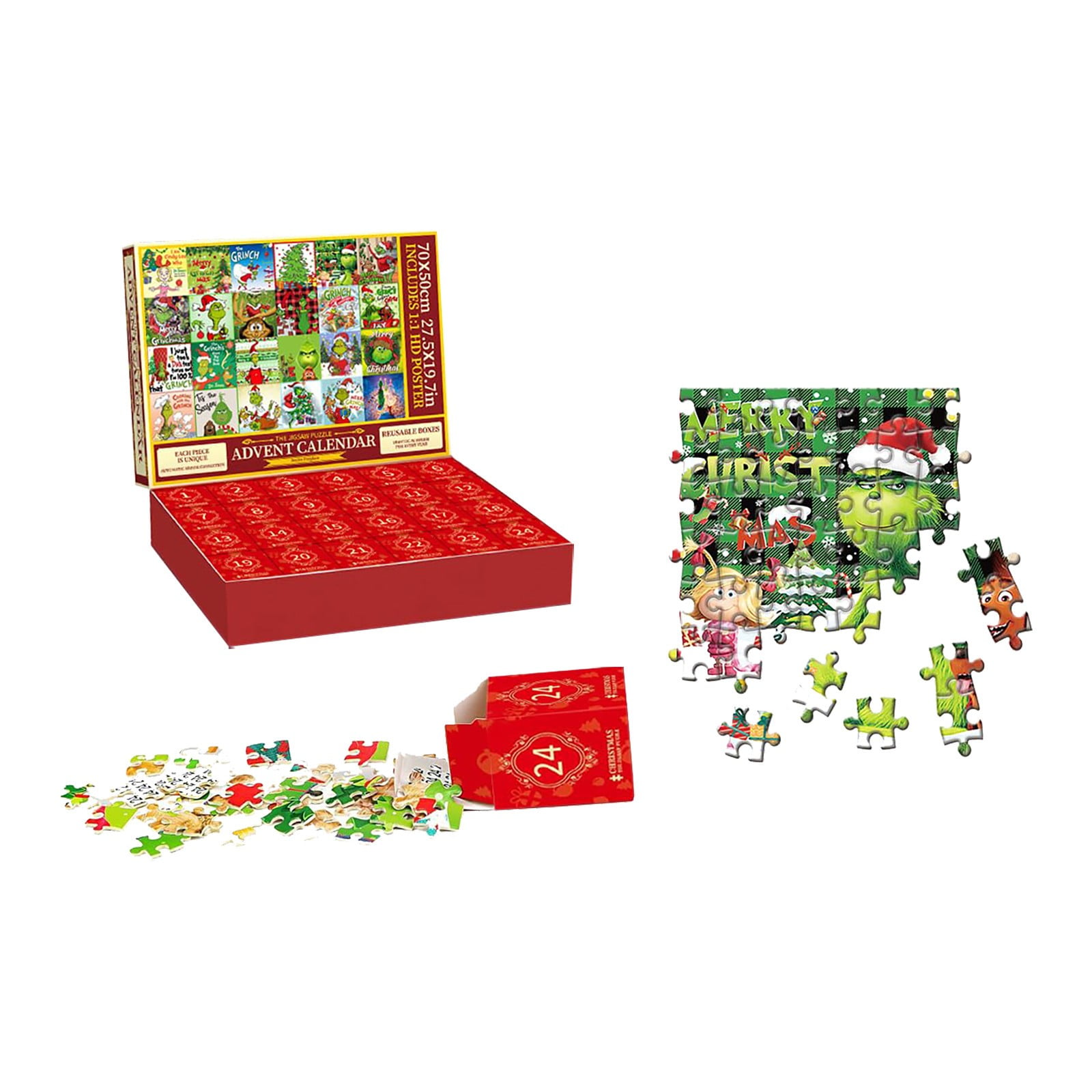 Advent Calendar 2024 Puzzle Christmas Puzzle For Adult Children 24 Day