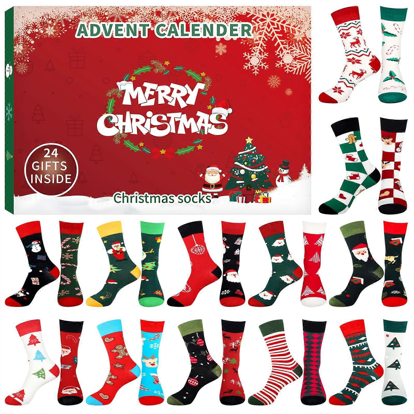 Advent Calendar 2024 Sock Advent Calendar Boys Advent Calendar,50 Advent Calendar 2024 Sock Advent Calendar Boys Advent Calendar,50