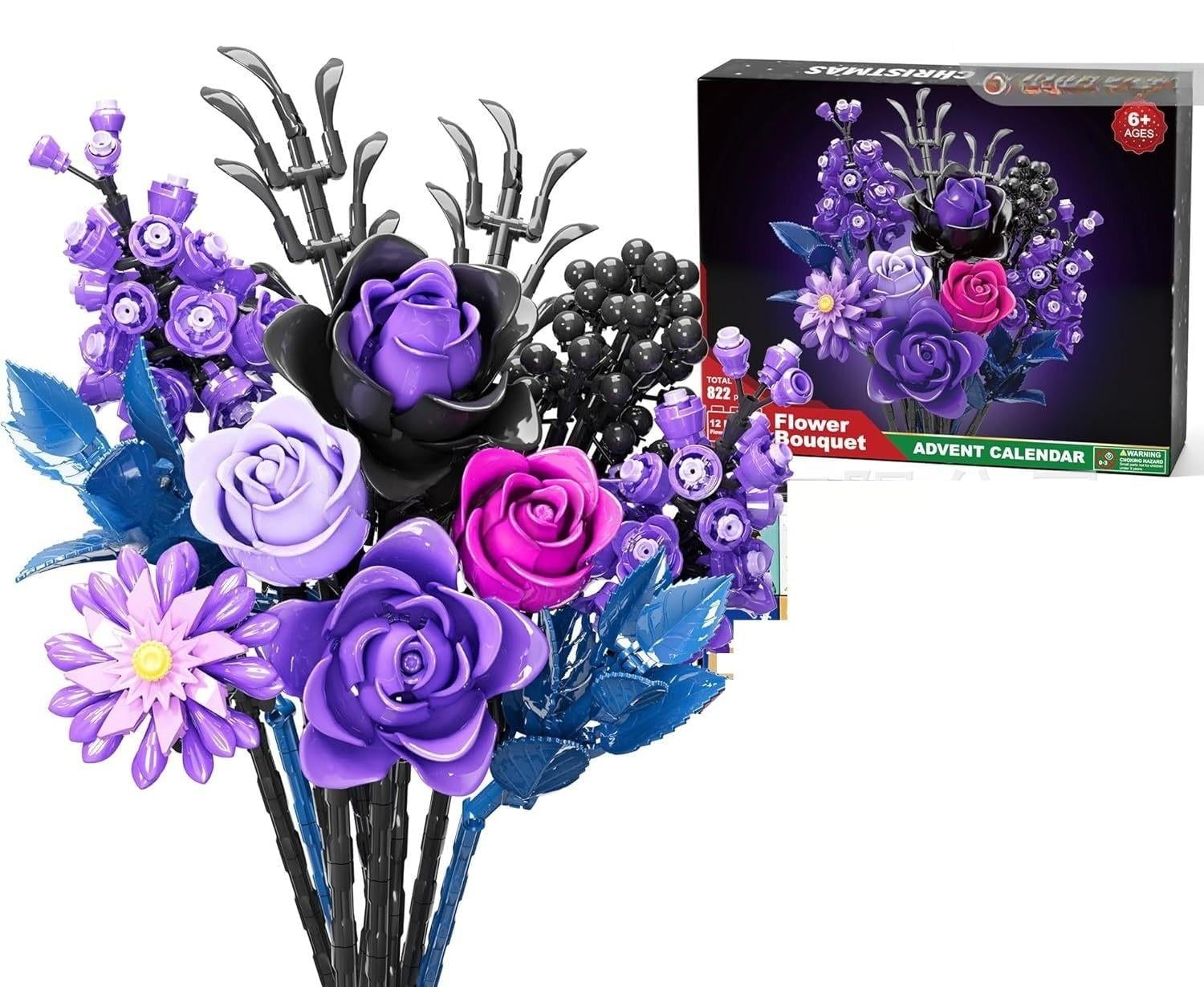 Advent Calendar 2025 for Adults Teens, 24 Days Botanical Building