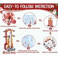 thumbnail image 1 of Advent Calendar 2025 Boys, 24 Days STEM Space Exploration Space Shuttle & Spaceship Building Block  Countdown Calendar Gift Box, 12-In-1 Launcher Rocket Bricks for Boy Girl Kid Age 6+, 1 of 6