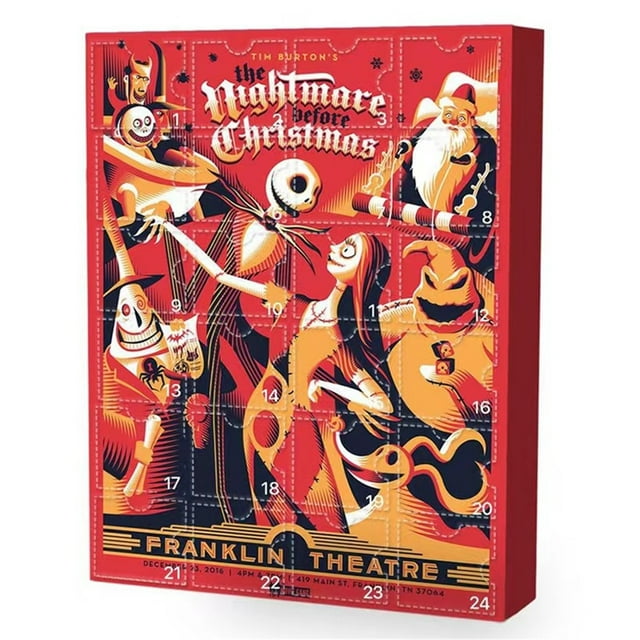 Advent Calendar 2025 Christmas Countdown Calendars The Nightmare Before Christmas Advent