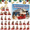thumbnail image 1 of Advent Calendar 2025 Christmas Ornaments Dog Advent Calendar, 24 Double-Sided Printed Dog Boot Ornaments, Christmas Tree Decorations Set, 24 Days Countdown to Christmas Gifts for Kids Boys Girls, 1 of 8