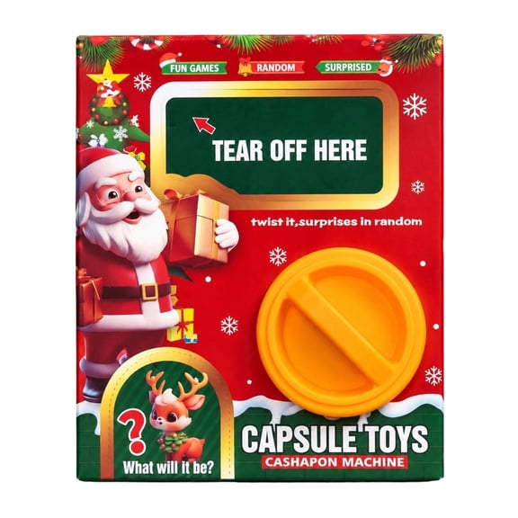 Advent Calendar Christmas Capsule Toy Machine 2026, Teenager Surprise Twist Capsule Toy, Christmas Blind Box Game Toy for Boys Girls Teenager