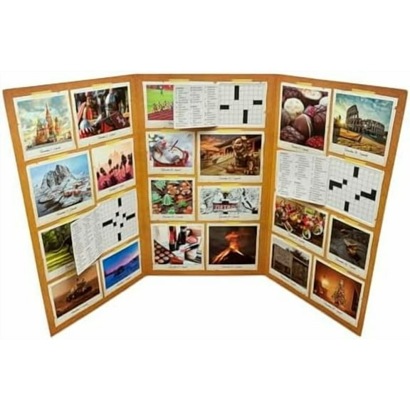 The Advent Calendar for Crossword Lovers Volume 1 24 Puzzles Christmas Countdown for Adults and Seniors, Easy, Medium, and Hard Puzzles, Constructors featured in New York Times, USA Today, etc.