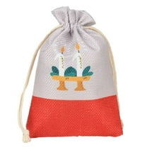 Advent Calendar Filler For Kids, Large Christmas Calendar Advent Calendar Filler 24 Cloth Bags DIY for Holiday Countdown