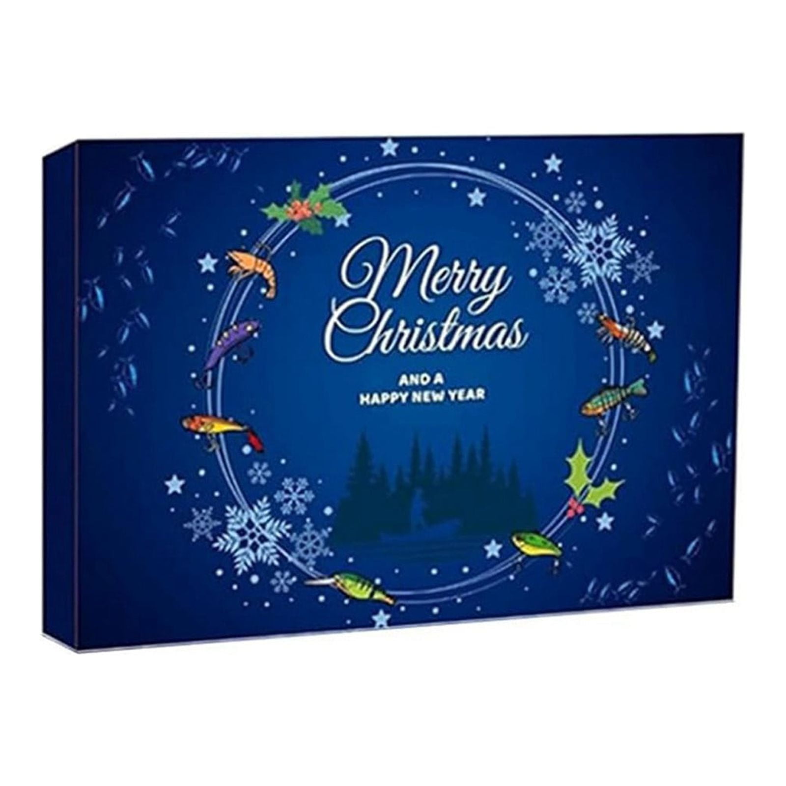 Advent Calendar Fishing Christmas Countdown 24 Days Fishing Lures Set