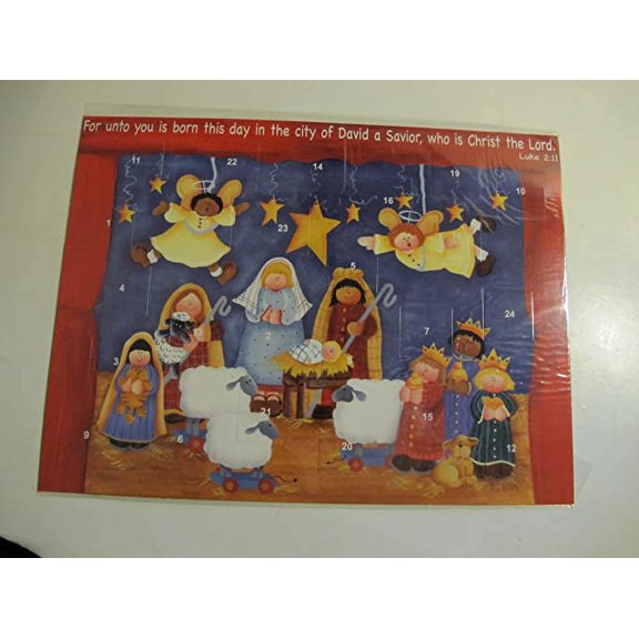 "Advent Calendar. ""For Unto You This Day."" New."