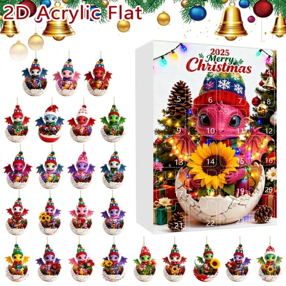 Advent Calendar Set With 24 Surprise Eggs For Kids Festive Christmas Countdown Activity And Holiday Decoration