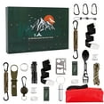 Advent Calendar Survival Kits for Men,24 Day Advent Countdown Calendar