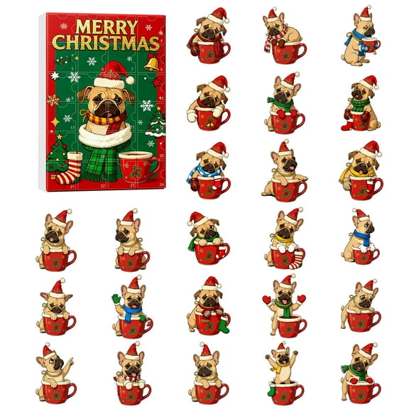 Advent Calendars 2025 Acrylic For 24pcs Cute Pendant Lovers Kids Countdown to Christmas Large Digital Timer Workout Digital Timer Cooking Timers for Kitchen Countdown Clocks Years Days Large Digital