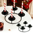 thumbnail image 1 of Advent Wreath Candle Holder Round Advent Candle Holders For 5 Candles Advent And Decorations Gold Metal Ring Candles Stand For Home Candles & Holders, 1 of 5