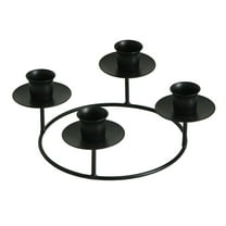 Advent Wreath Candle Holder Round Advent Candle Holders For 5 Candles Advent And Decorations Gold Metal Ring Candles Stand For Home with Hand Candle Holder Tall Candle Stands Glass Candle Cover