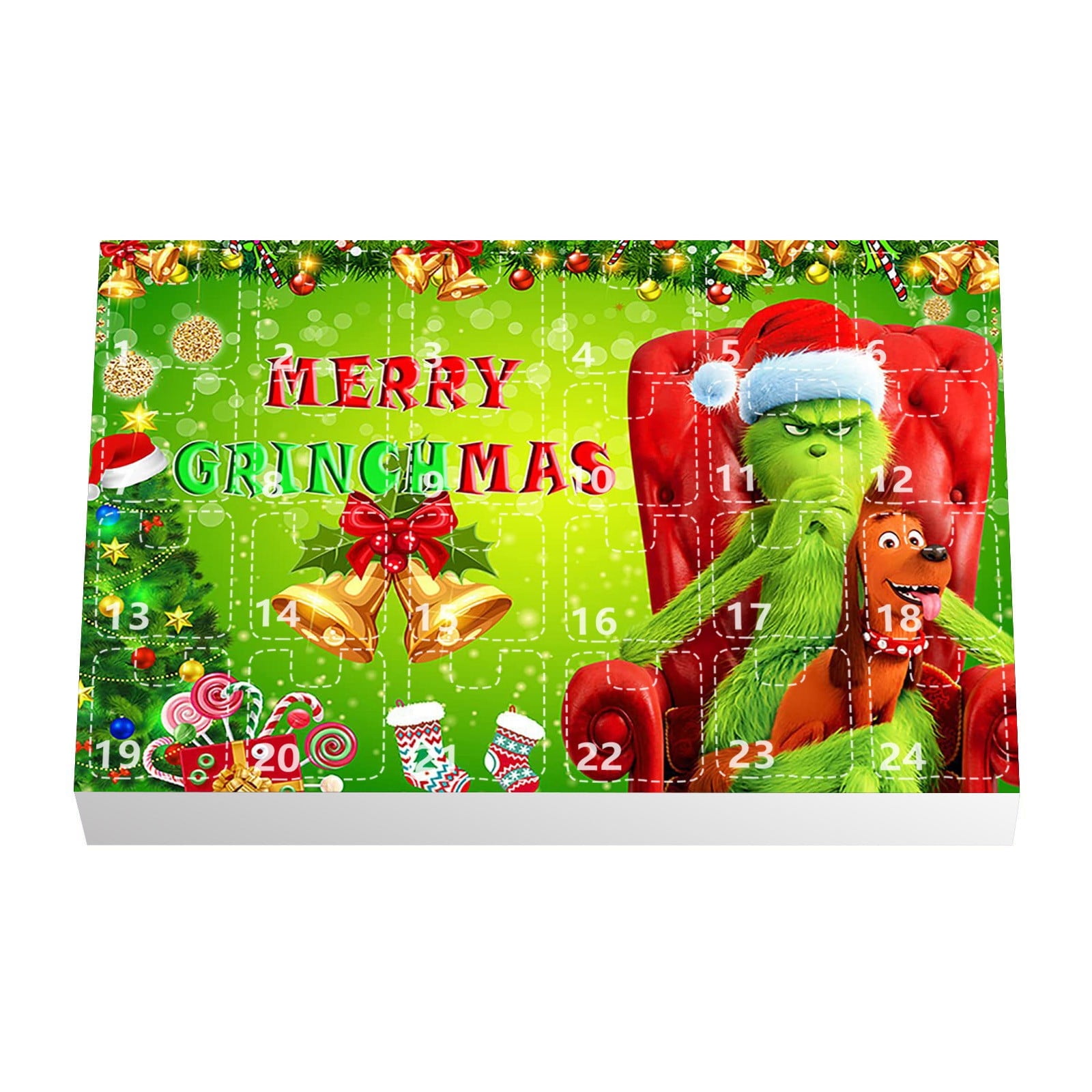 Advent calendar 2024 Grinch Advent Calendar 2024 for Kids 24 Days