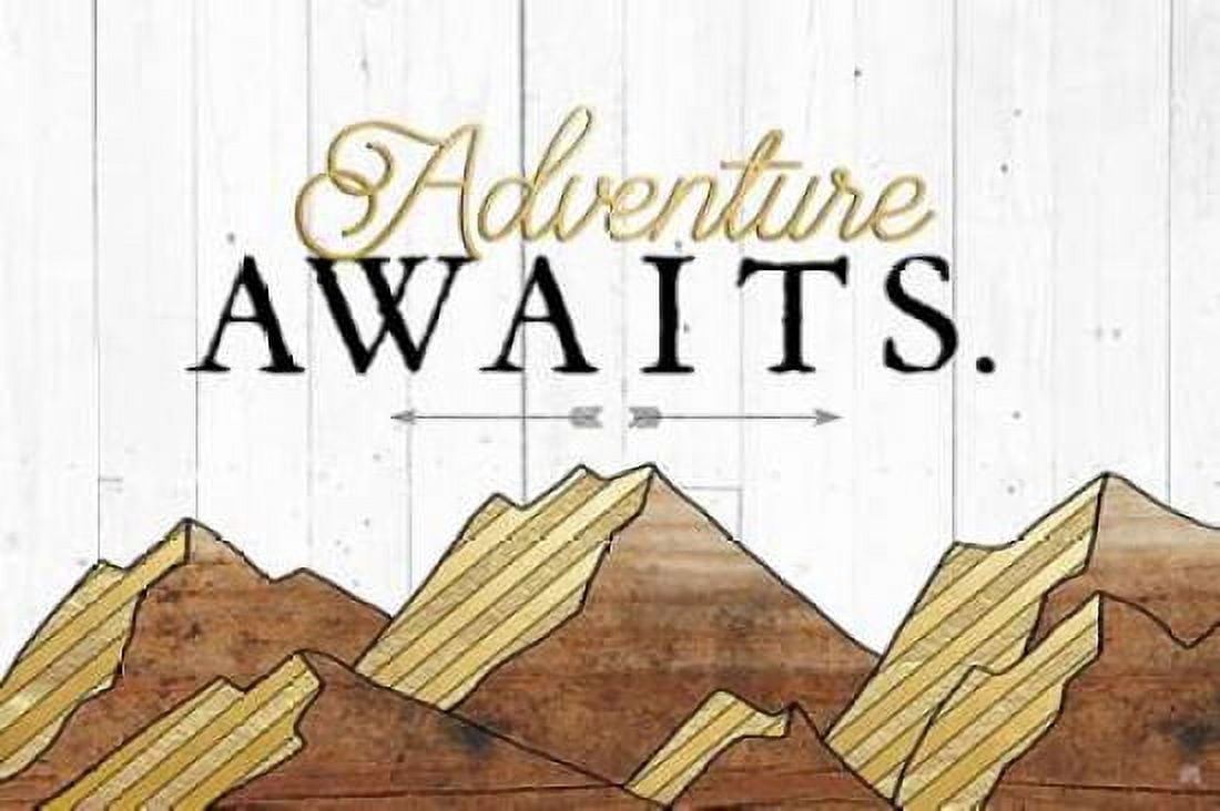 Adventure Awaits Canvas Art - Aubree Perrenoud (24X36)