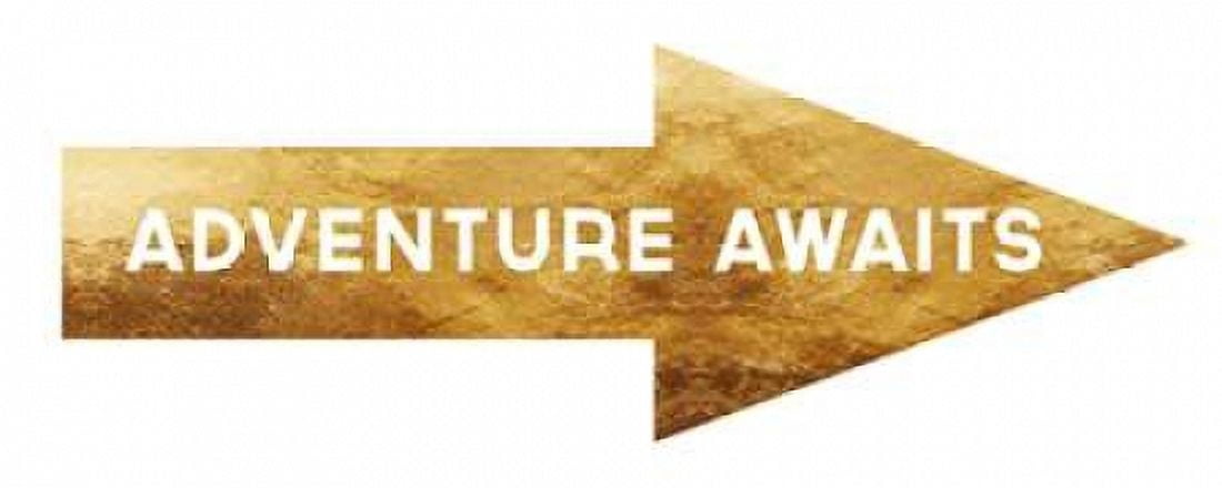 Adventure Awaits Canvas Art - Linda Woods (10 x 20)