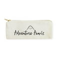 thumbnail image 1 of Adventure Awaits Cotton Canvas Pencil Case and Travel Pouch, 1 of 4