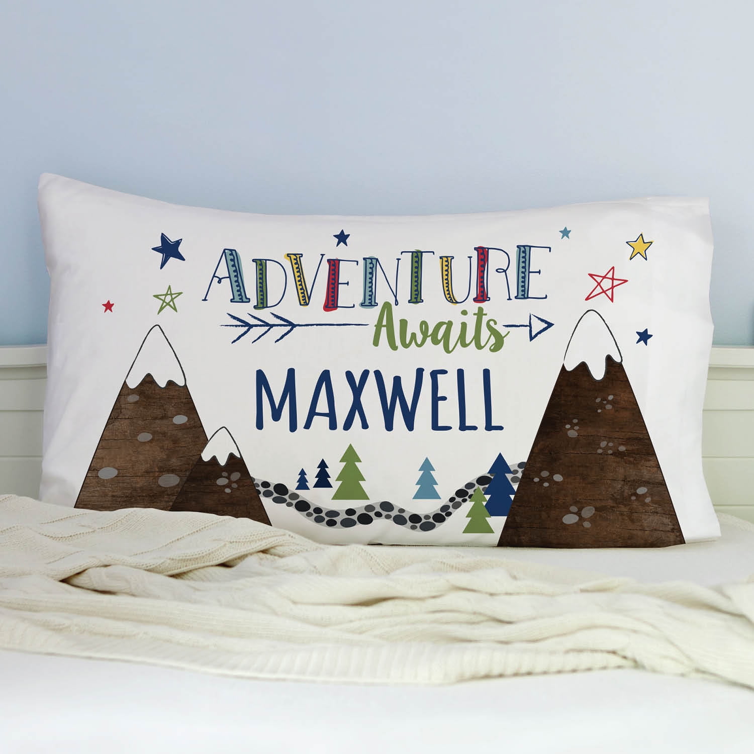 Personalized Planet Adventure Awaits Pillowcase