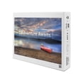 thumbnail image 1 of Adventure Awaits, Red Kayak on Beach (1000 Piece Puzzle, Size 19x27, Challenging Jigsaw Puzzle for Adults and Family, Made in USA), 1 of 4