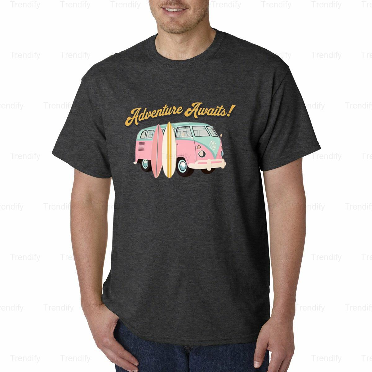Retro trip half sleeve shirt