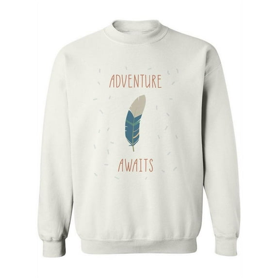 Adventure Awaits ! Sweatshirt Women -Image by Shutterstock, Female x-Large
