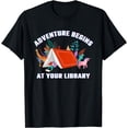 thumbnail image 1 of Adventure Begins At Your Library Summer Reading 2024 T-Shirt, 1 of 4