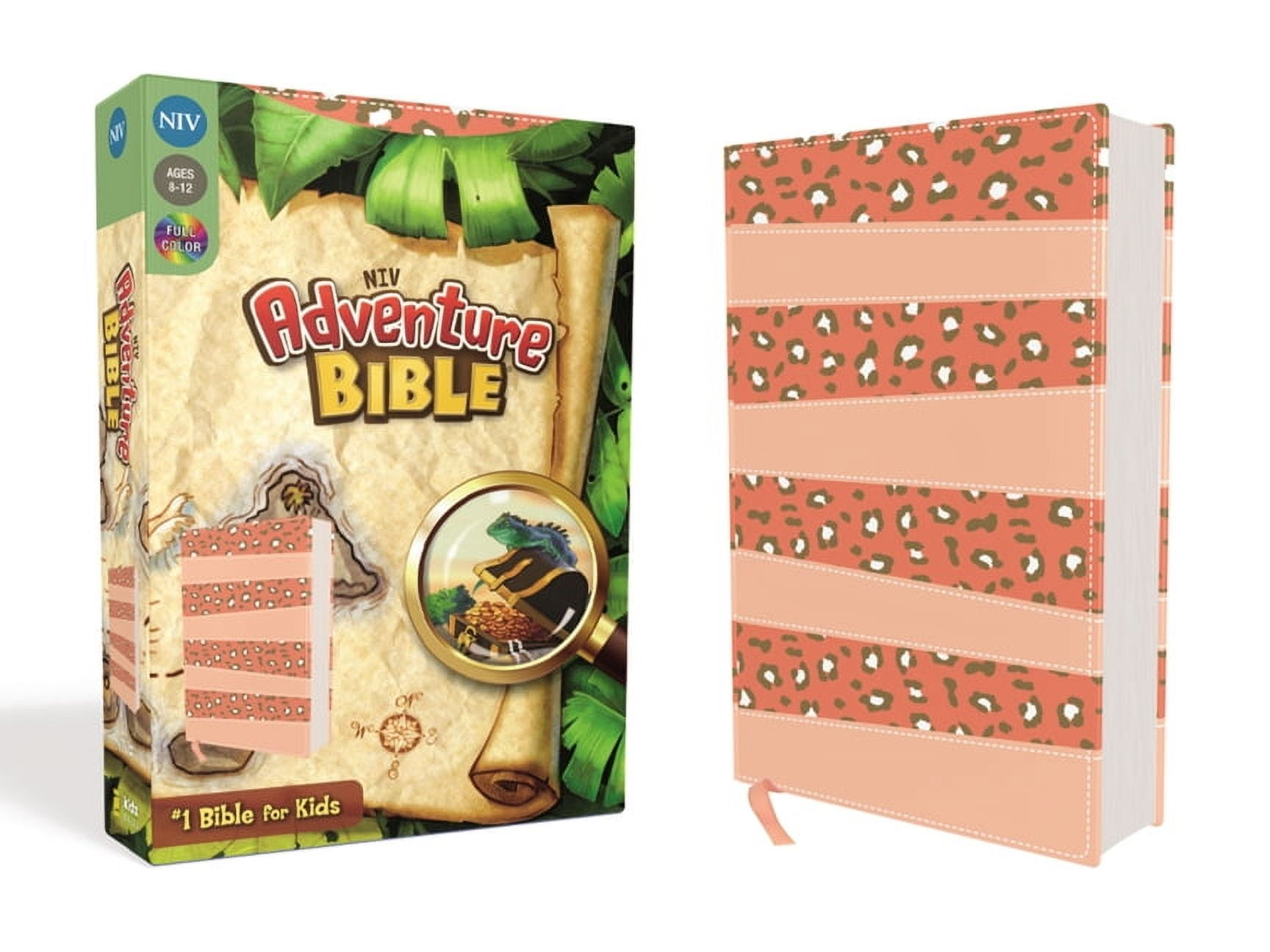 Adventure Bible Niv, Adventure Bible, Leathersoft, Coral, Full Color, (Hardcover)