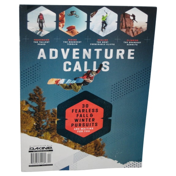 Adventure Calls (2024) Magazine Book - (30 Fearless Fall & Winter Pursuits)