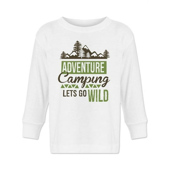Adventure Camping Long Sleeve Toddler -Image by Shutterstock,  2 Toddler