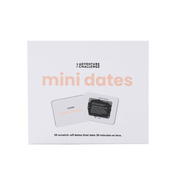 Adventure Challenge MiniDates Couple Dating Card Game Scratch-Off Board Game Cards