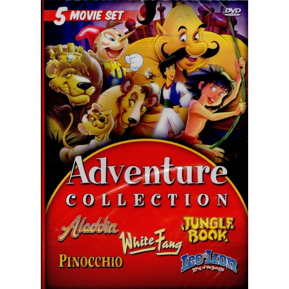 Adventure Collection - 5 Movies (DVD) NEW