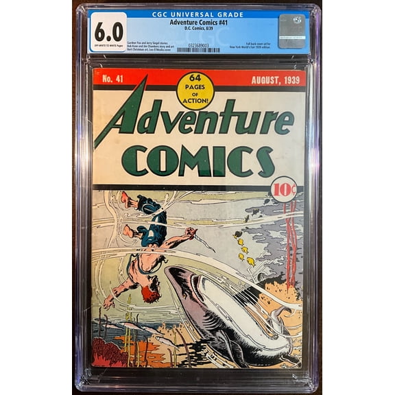 Adventure Comics #41 - CGC 6 Comic Book