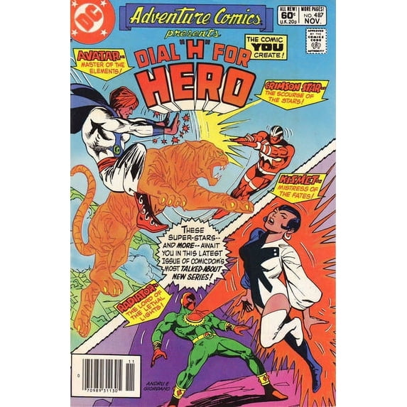 Adventure Comics #487 (Newsstand) VF ; DC Comic Book