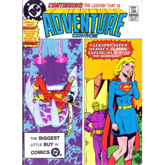 Adventure Comics #492 VF ; DC Comic Book
