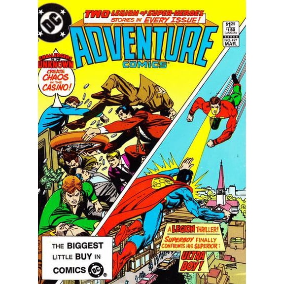 Adventure Comics #497 VF ; DC Comic Book