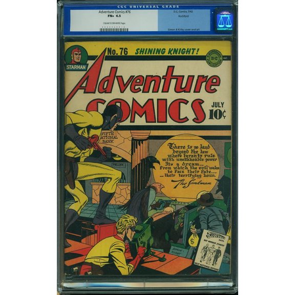 Adventure Comics #76 - CGC 6.5 Comic Book