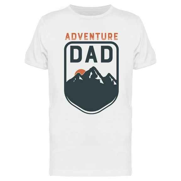 Adventure Dad T-Shirt Men -Image by Shutterstock, Male Medium