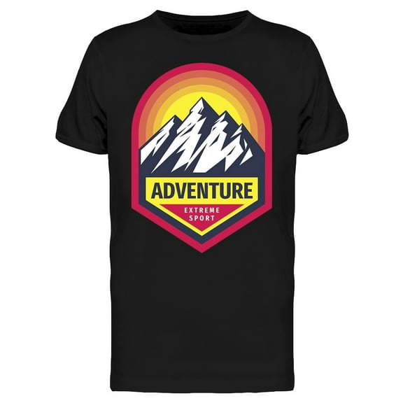 Adventure Extreme Sport  T-Shirt Men -Image by Shutterstock, Male Small