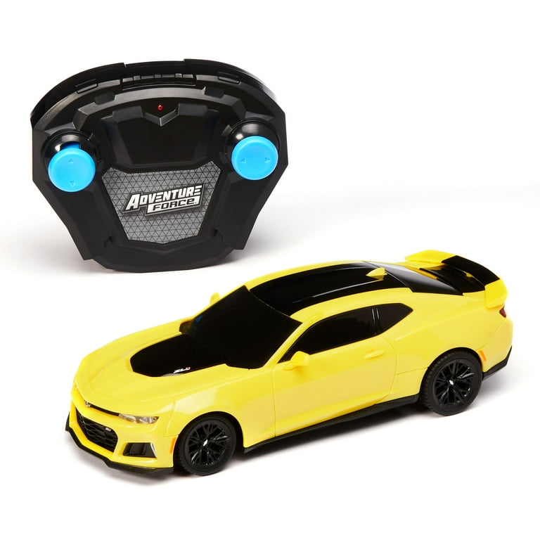 Adventure Force Remote Controlled Yellow Camaro 1:26 Sports Car