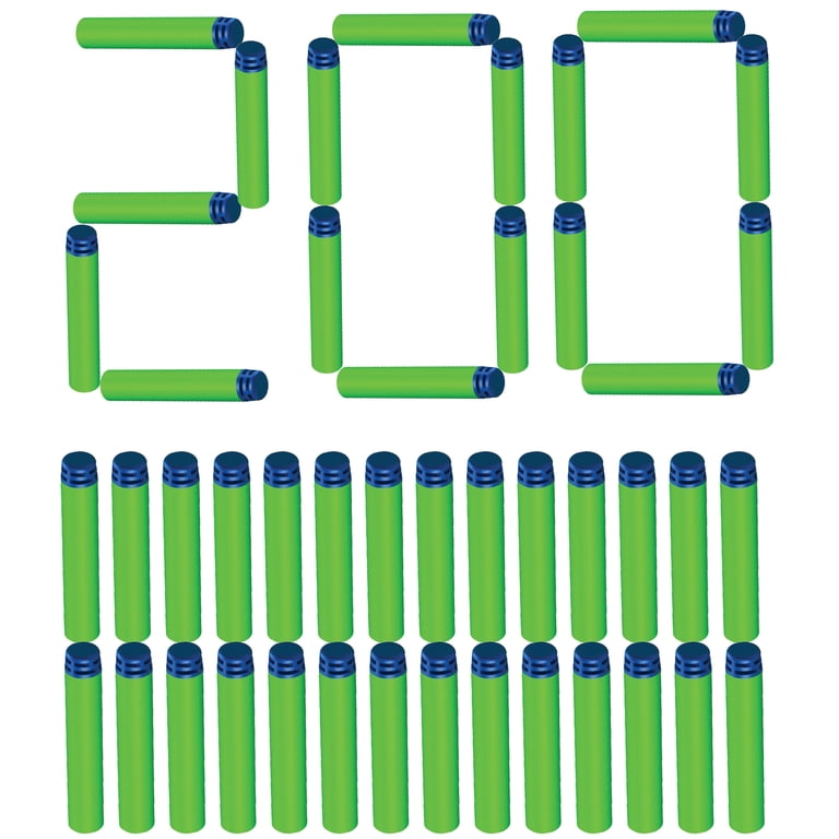 Adventure Force 200 Dart Blaster Refill Pack, Foam - Universal