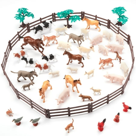 Adventure Force 50-Piece Animal Jumbo Bucket, Assorted Collections