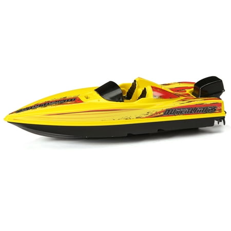 Adventure Force 6 inch Outer Limits Mono Hull Radio Control Nano Mini Boat, 6706-2YR Child