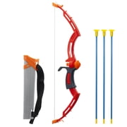 Adventure Force Archery Set, Adjustable Bow Design for Added Strength, Items Included 1 Bow with 3 Arrows and 1 Quiver, Ages 6+