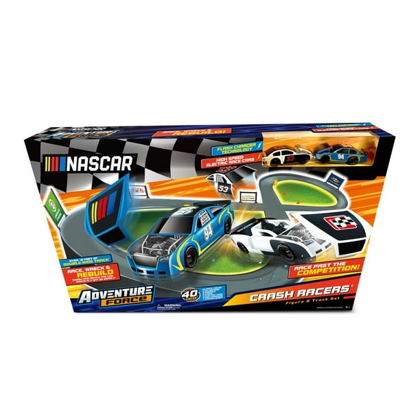 Adventure Force Crash Racers Figure 8 Circuit, Motorized Vehicle